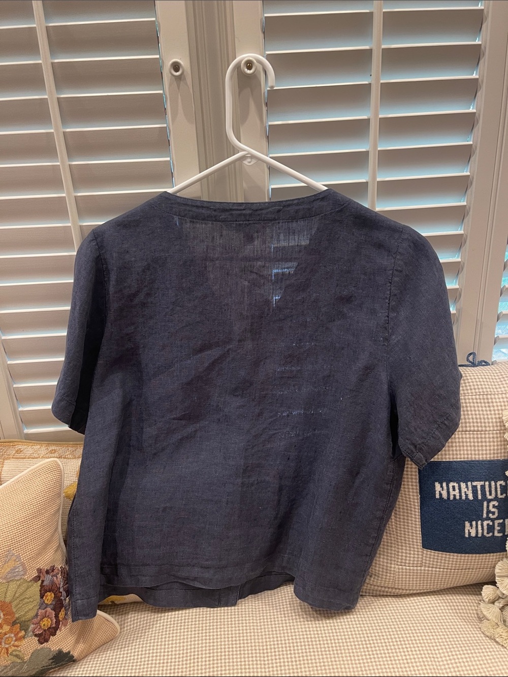 Linen blouse! - Picture 2 of 3